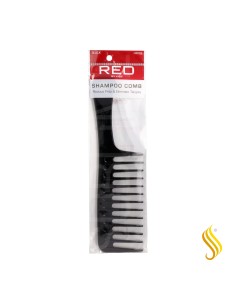 Red Kiss Shampoo Comb Black Peine